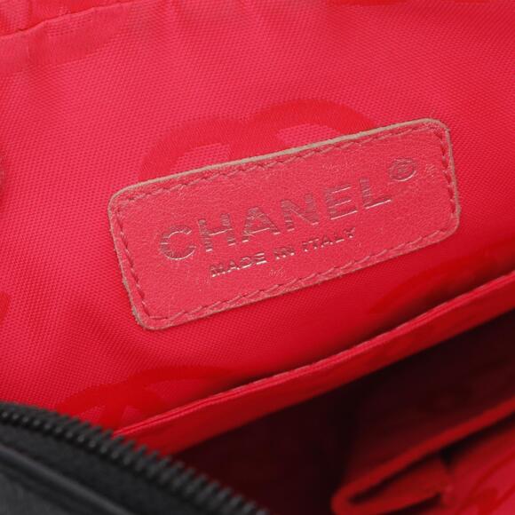 CHANEL Cambon Shoulder Bag Leather Black - Picture 4 of 8